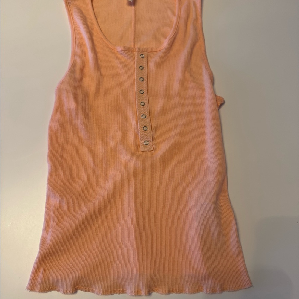 Free People Intimately The Laid Back Vest Pink Size XS